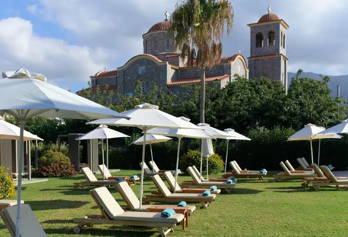 Basen w hotelu Castello Boutique Resort & Spa