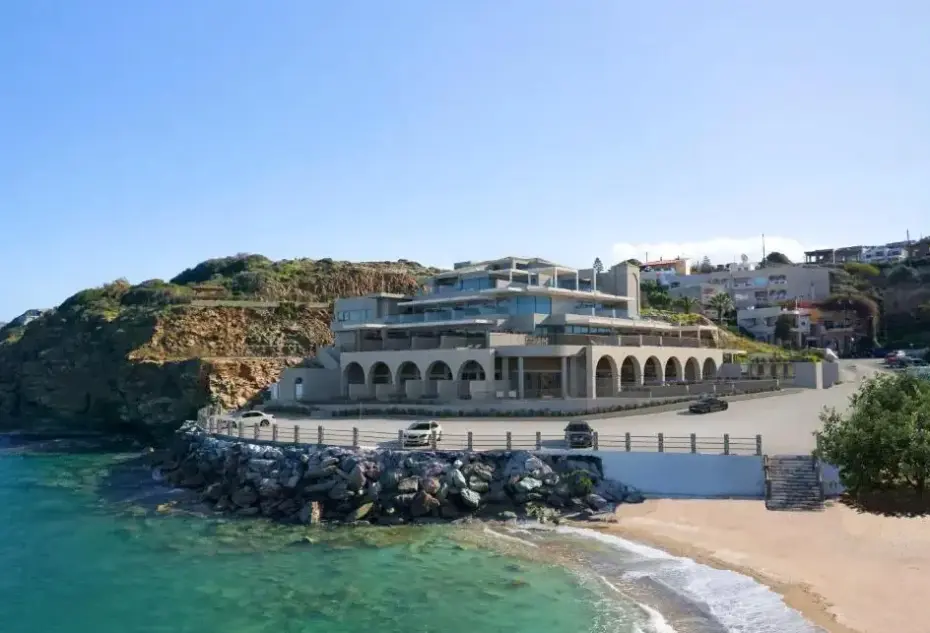 Plaża przy hotelu Castello Infinity Suites