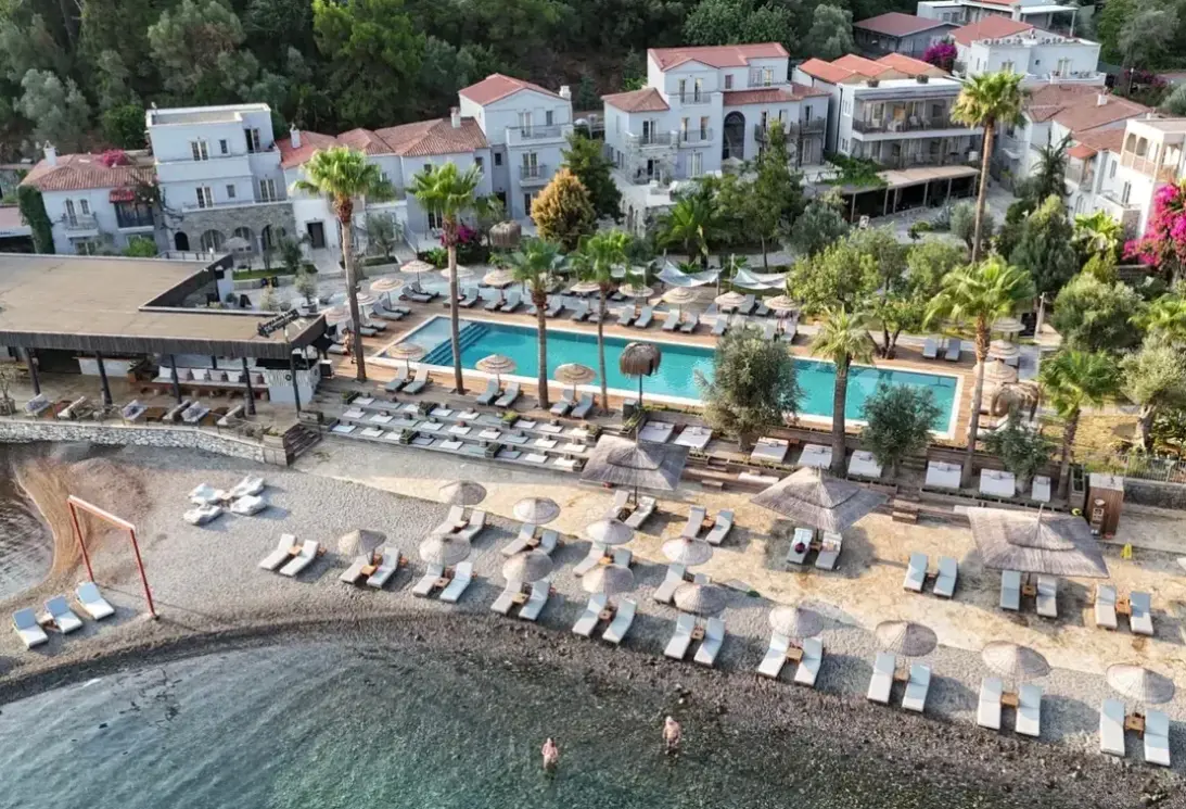 Plaża przy hotelu Cooks Club Adakoy Marmaris
