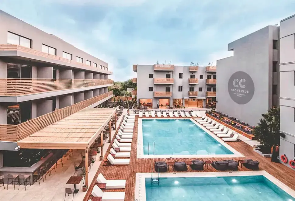 Basen w hotelu Cooks Club Hersonissos