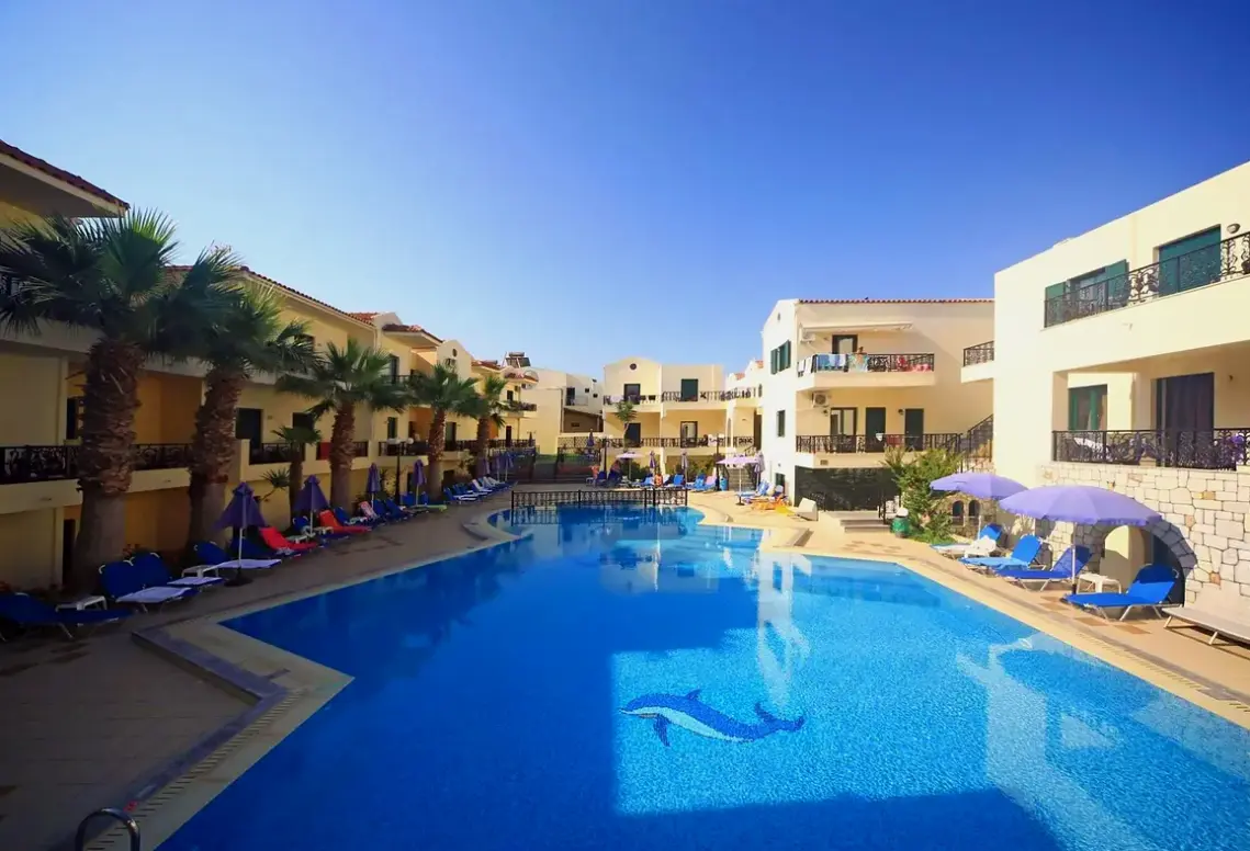 Basen w hotelu Diogenis Blue Palace