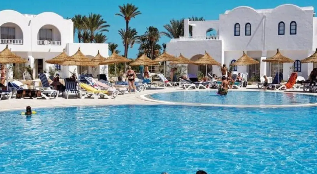 Basen w hotelu Djerba Sun Beach hotel and SPA