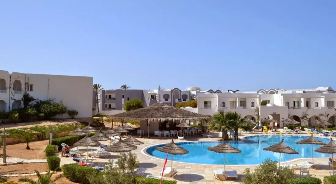 Basen w hotelu Djerba Sun Beach hotel and SPA