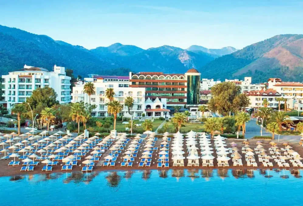 Plaża przy hotelu Elite World Marmaris