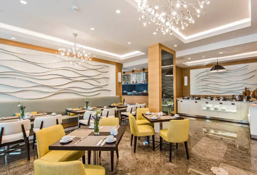 Restauracja i jedzenie w hotelu Elite World Marmaris