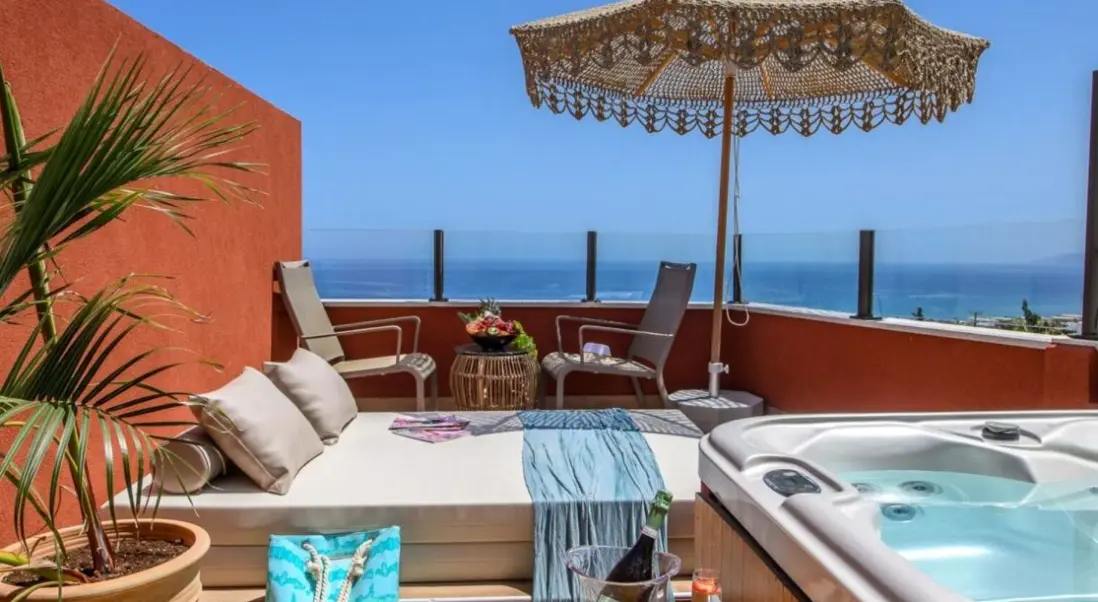 Widok z hotelu Esperides Resort Crete