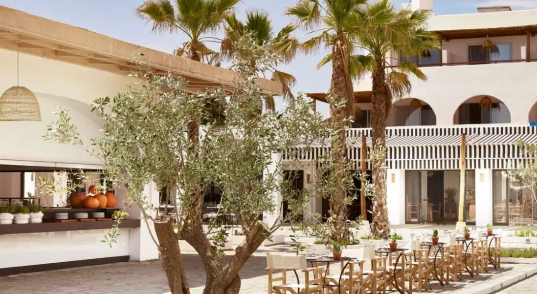 Plaża przy hotelu Grecotel Casa Marron