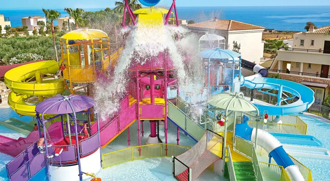 Atrakcje dla dzieci w hotelu Grecotel Marine Palace & Aqua Park