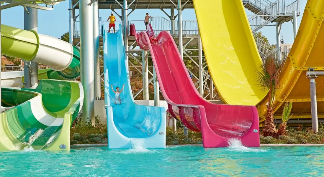 Basen w hotelu Grecotel Marine Palace & Aqua Park