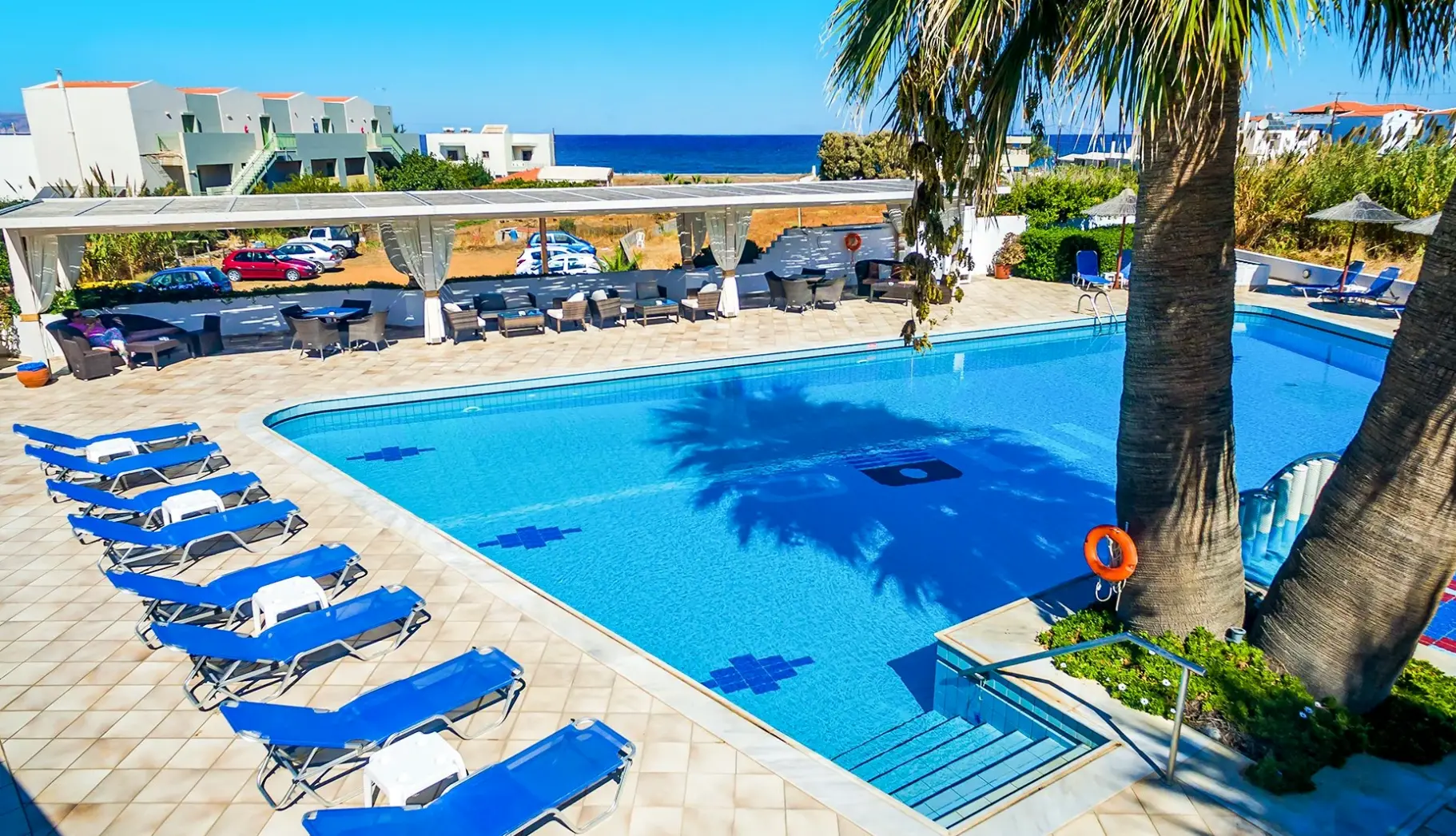 Basen w hotelu Hara Ilios Village