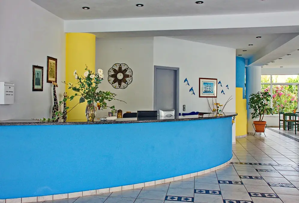 Lobby hotelu Maria Rousse