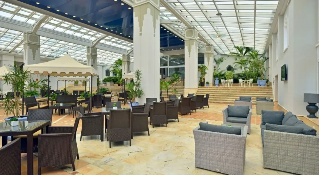 Lobby hotelu Melia Isla Canela