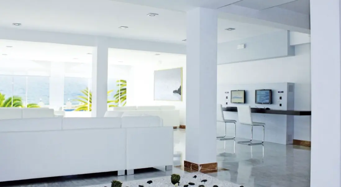 Lobby hotelu Nautico Ebeso