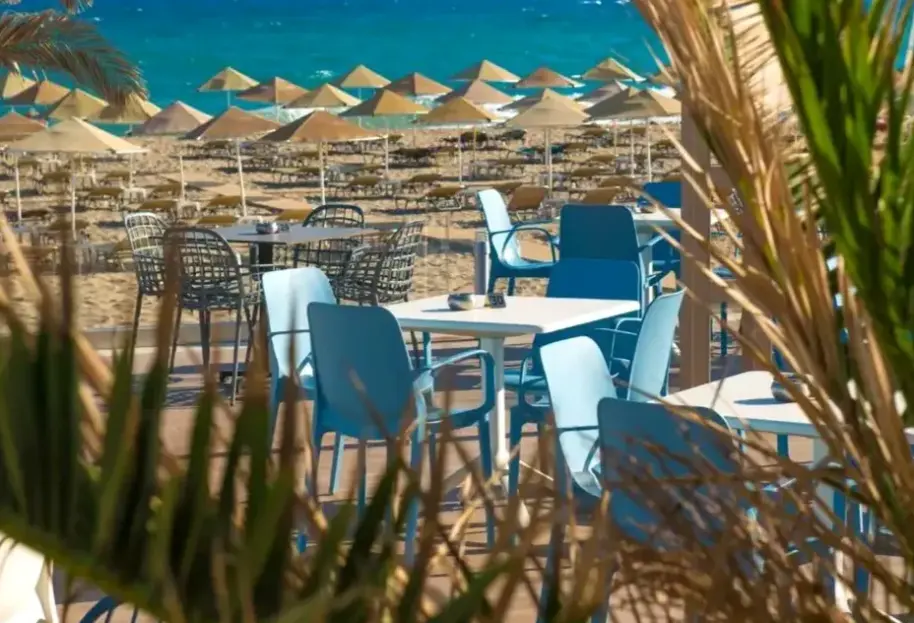 Plaża przy hotelu Odyssia Beach
