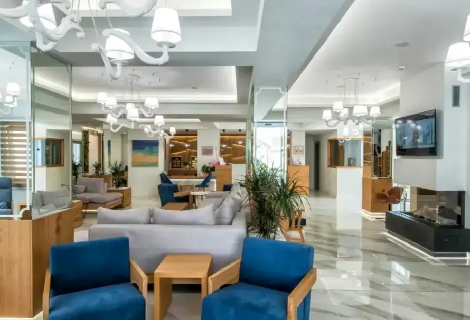 Lobby hotelu Odyssia Beach