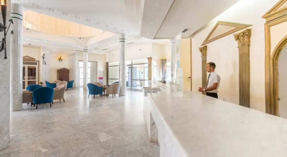 Lobby hotelu Palador Venice Beach