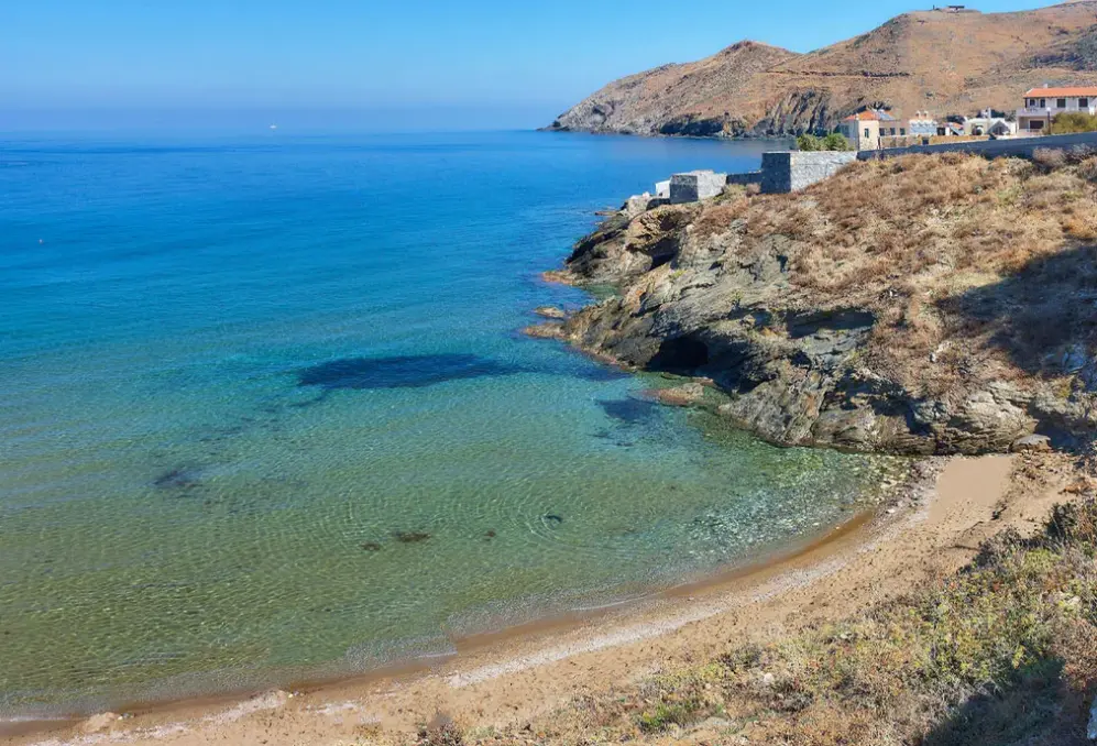 Plaża przy hotelu Panormo Beach