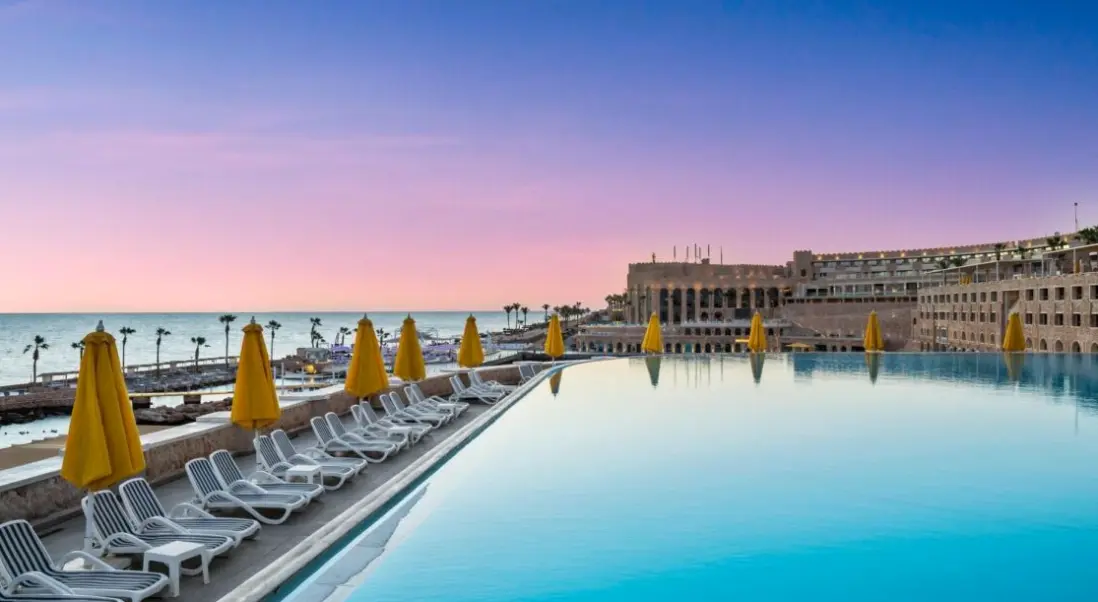 Basen w hotelu Pickalbatros Citadel Resort Sahl Hasheesh