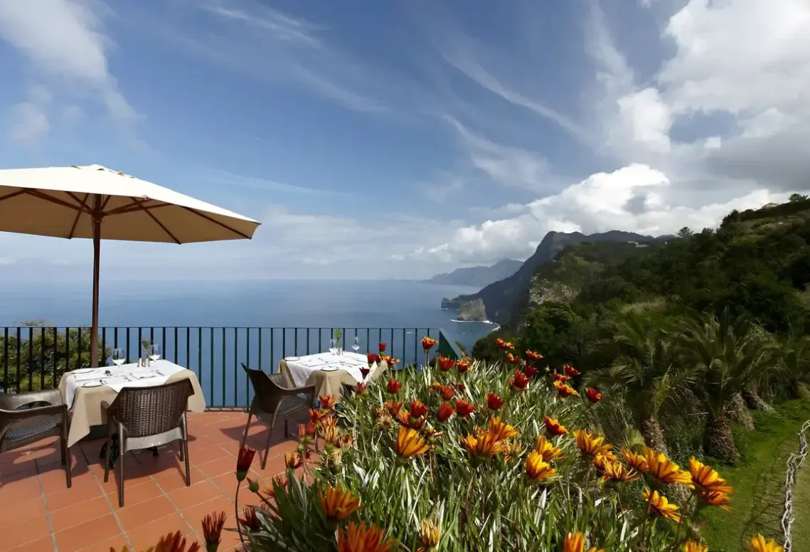 Widok z hotelu Quinta do Furao