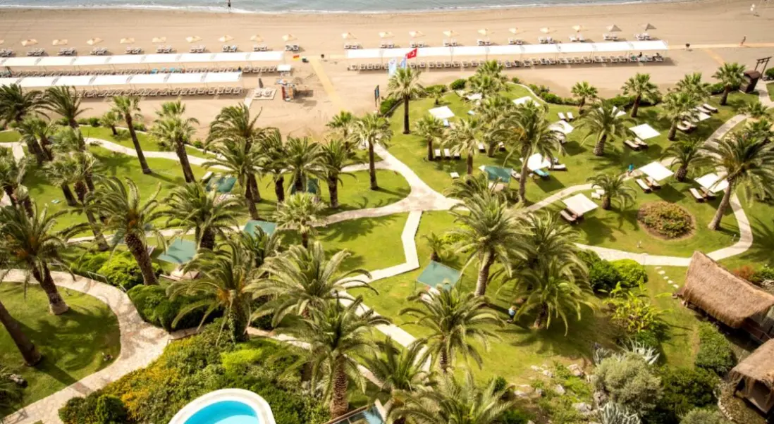 Plaża przy hotelu Robinson Sarigerme Park