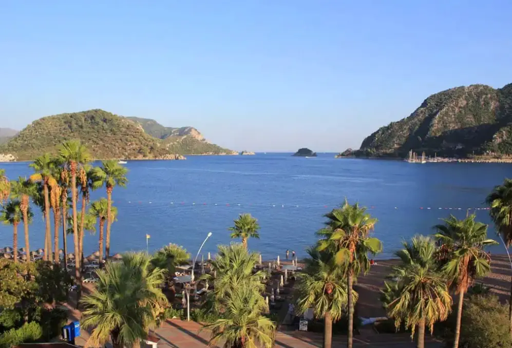 Widok z hotelu Sea Star Marmaris