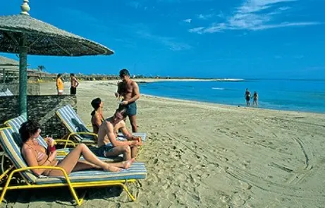 Plaża przy hotelu Shams Safaga