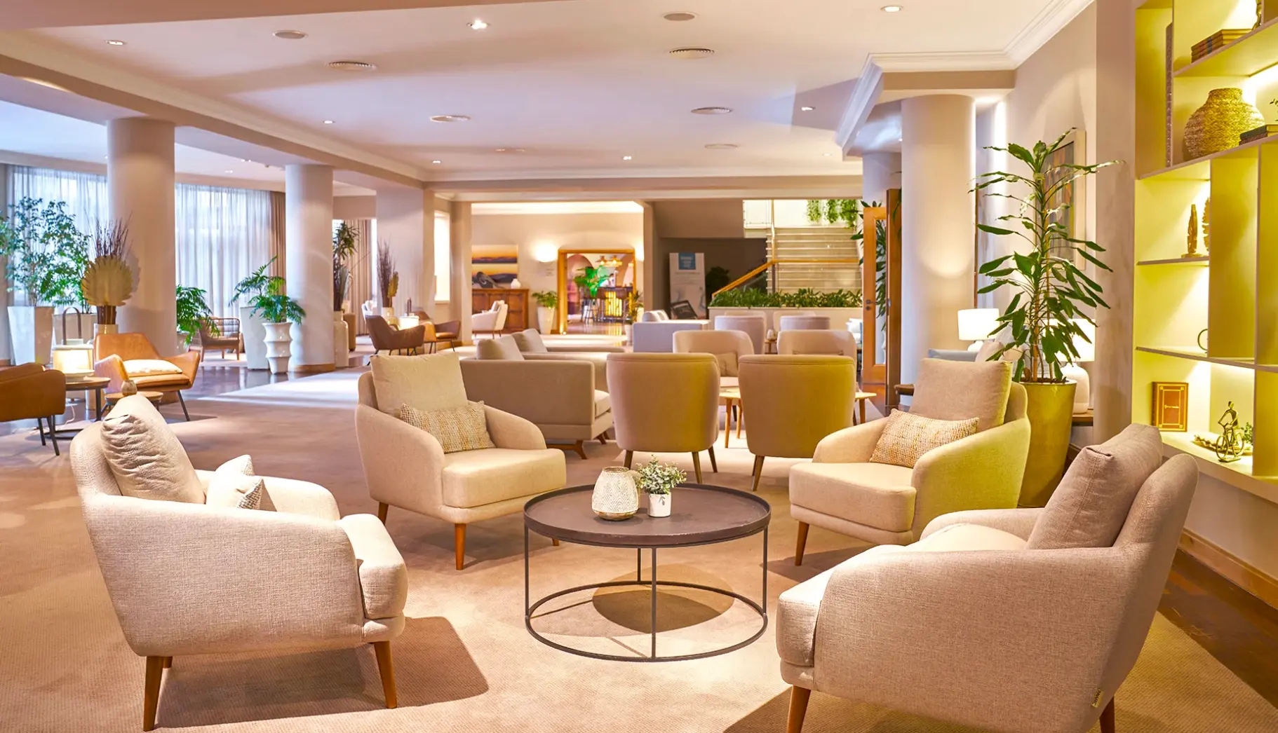 Lobby hotelu Suite Hotel Eden Mar