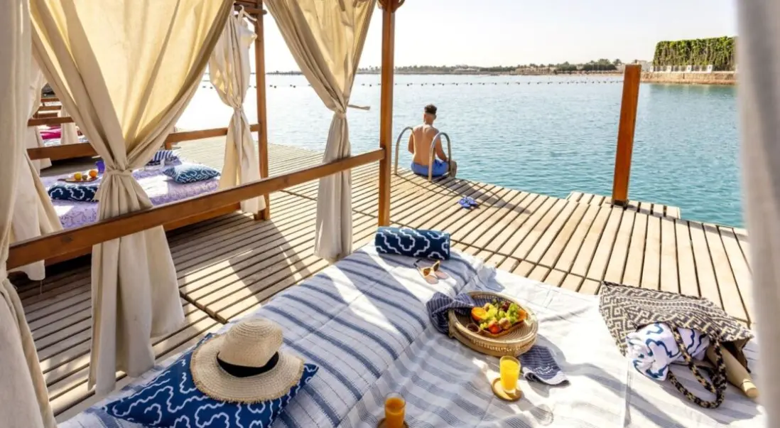Plaża przy hotelu TUI Blue Crystal Bay