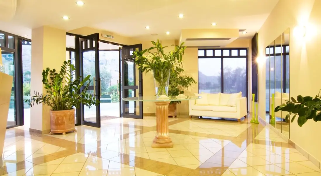 Lobby hotelu Verde al Mare