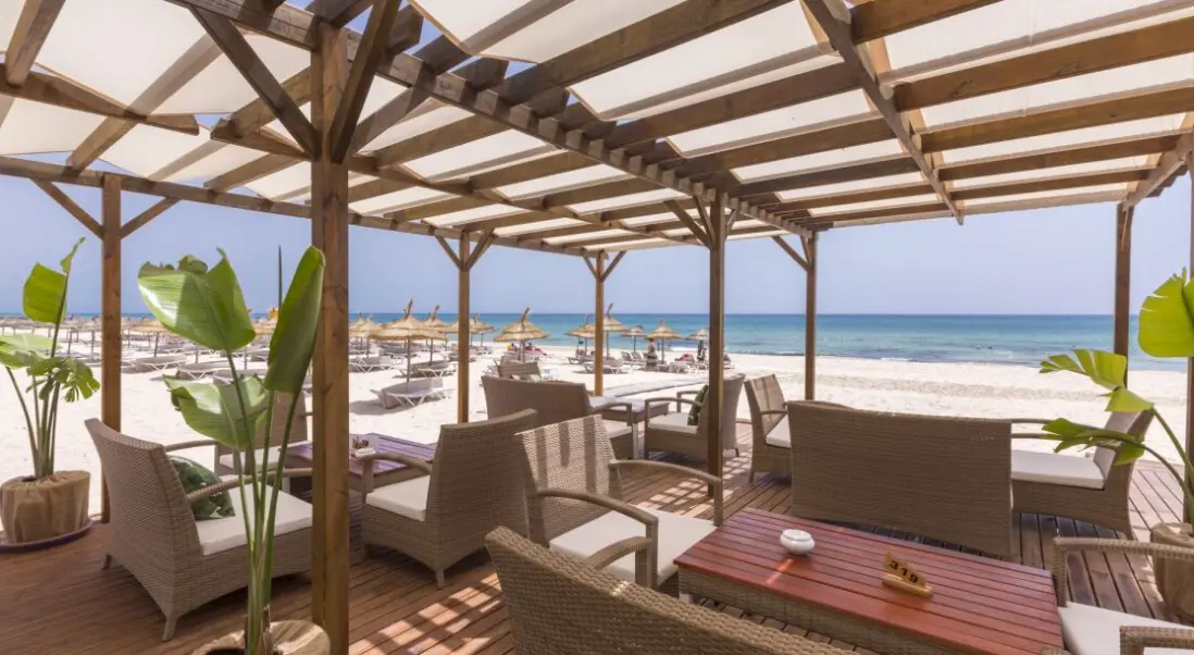 Plaża przy hotelu Africajade Thalasso