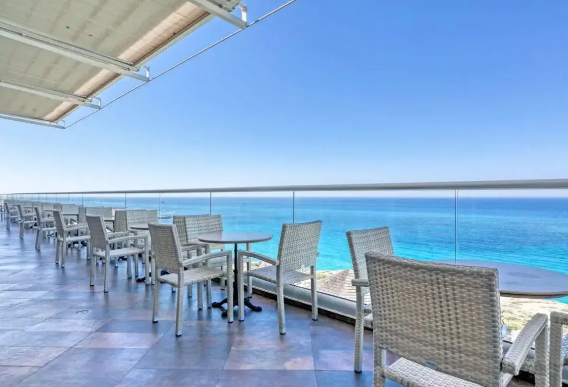Widok z hotelu Atlantica Sungarden Beach