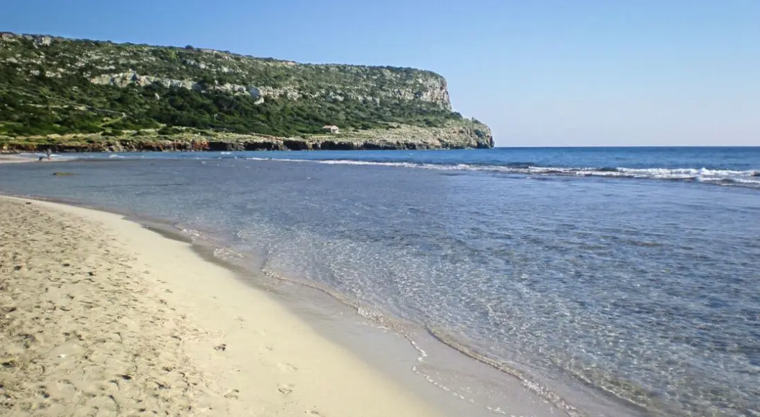Plaża przy hotelu Bungalows Mar Blau