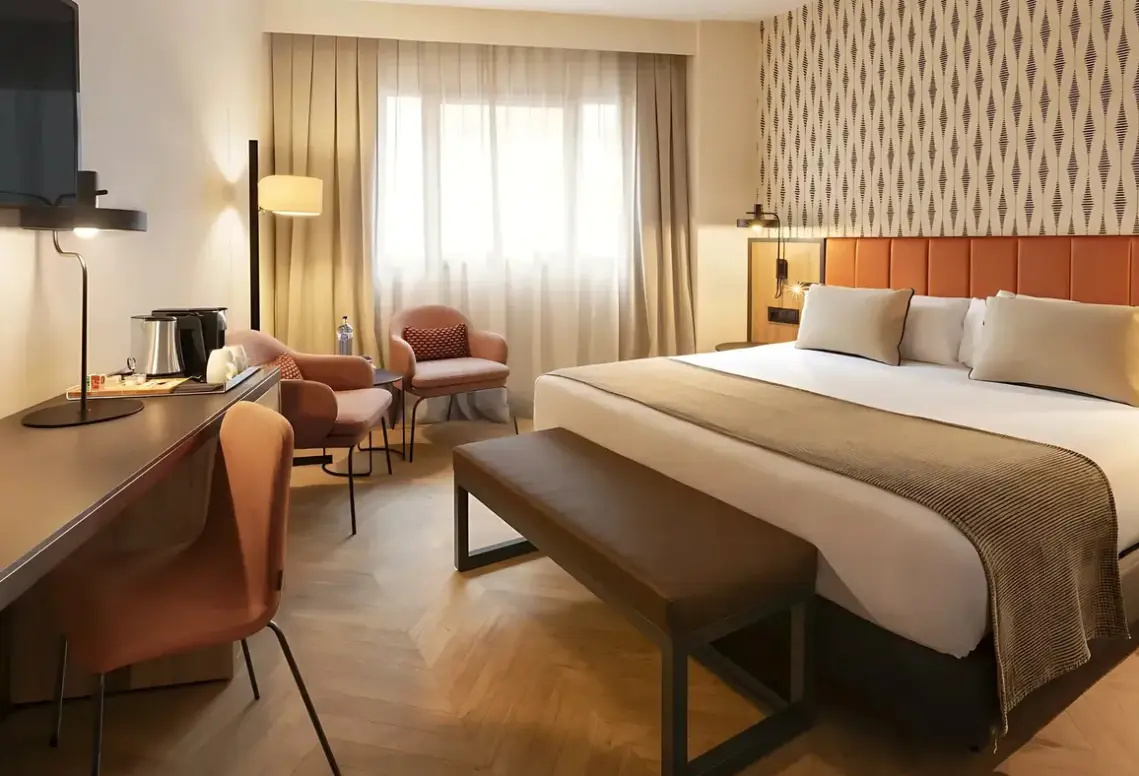 Pokój w hotelu Catalonia El Retiro
