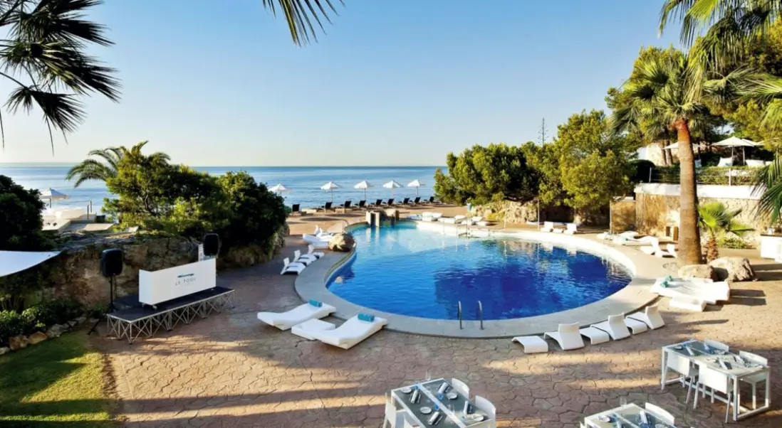 Basen w hotelu de Mar Gran Melia