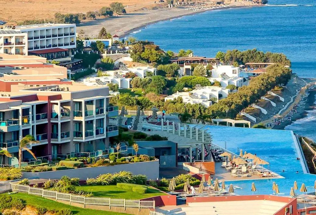 Obiekt hotelu Dimitra Beach Hotel & Suites
