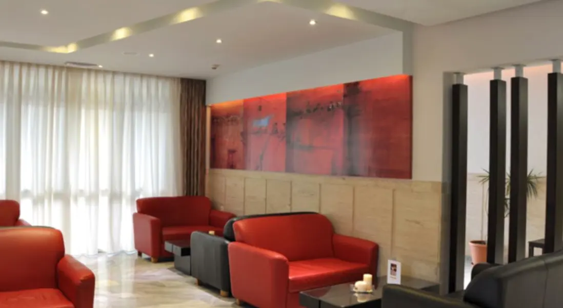 Lobby hotelu Dimitris Paritsa