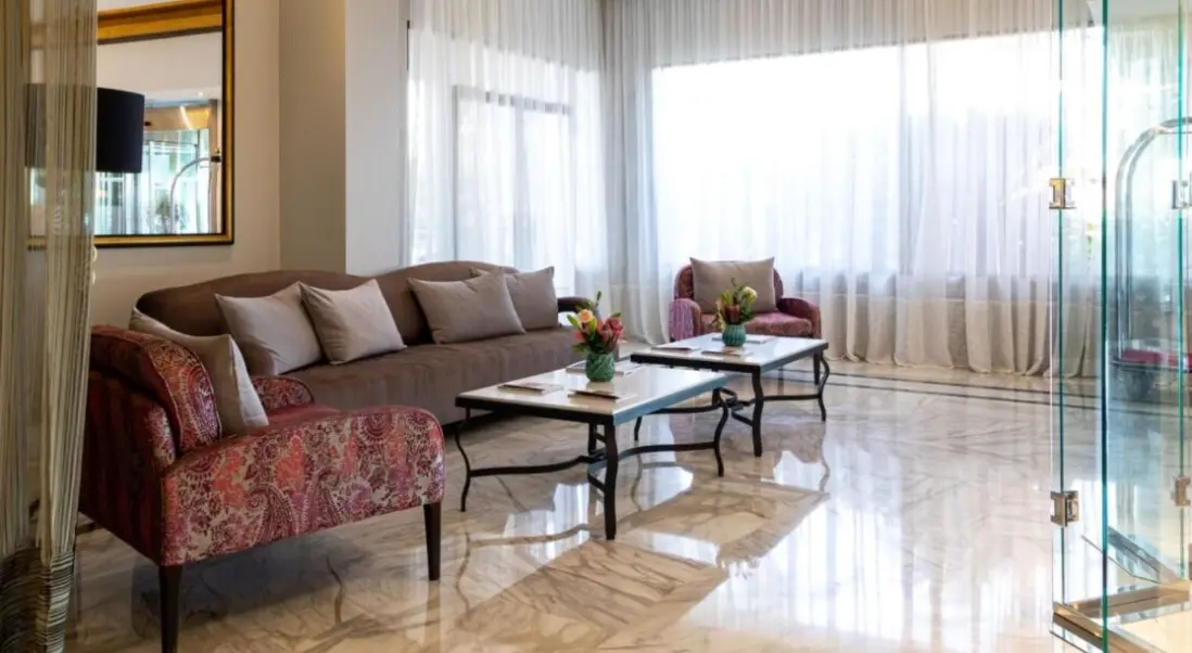 Lobby hotelu Gpro Valparaiso Palace Spa