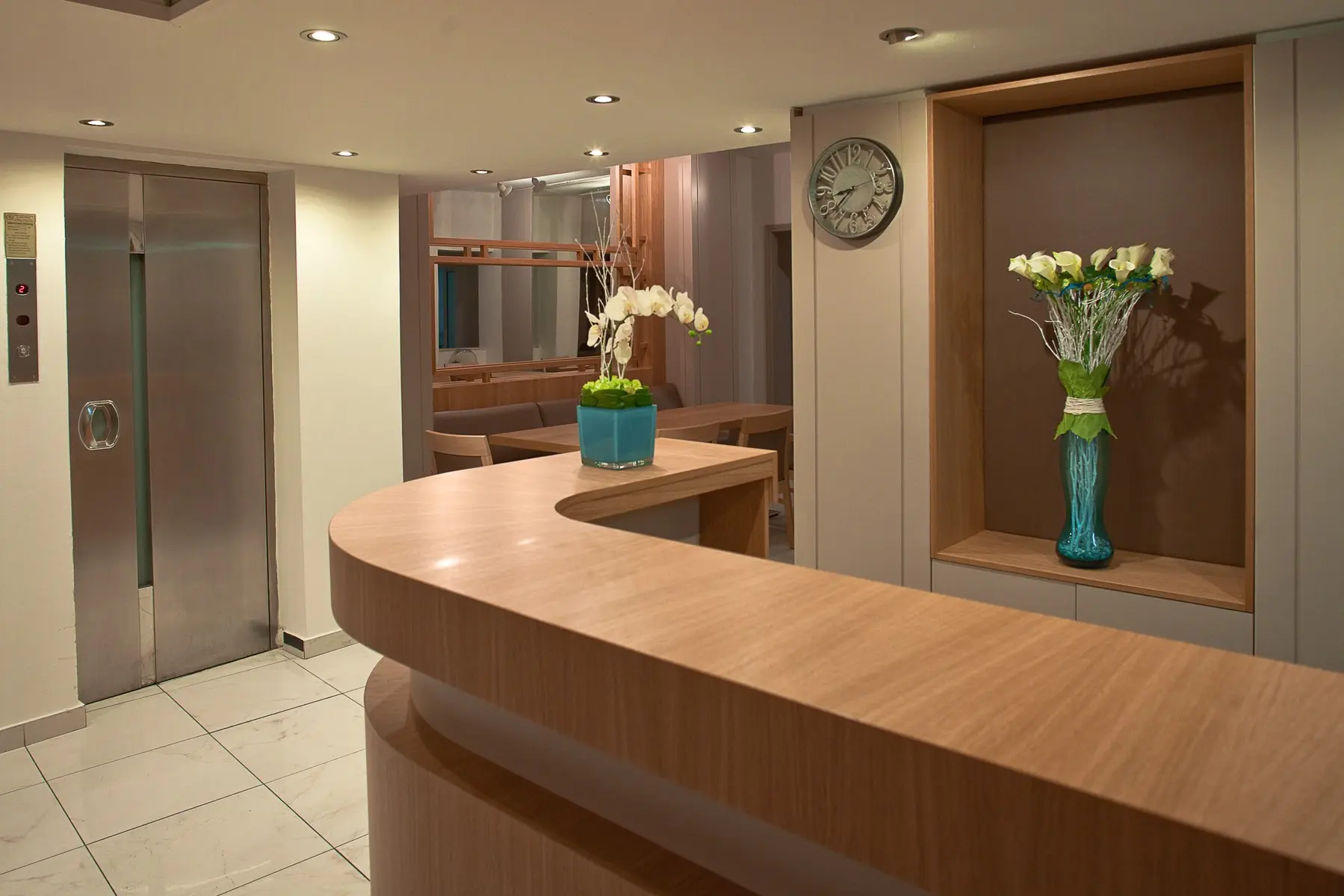 Lobby hotelu Hermes