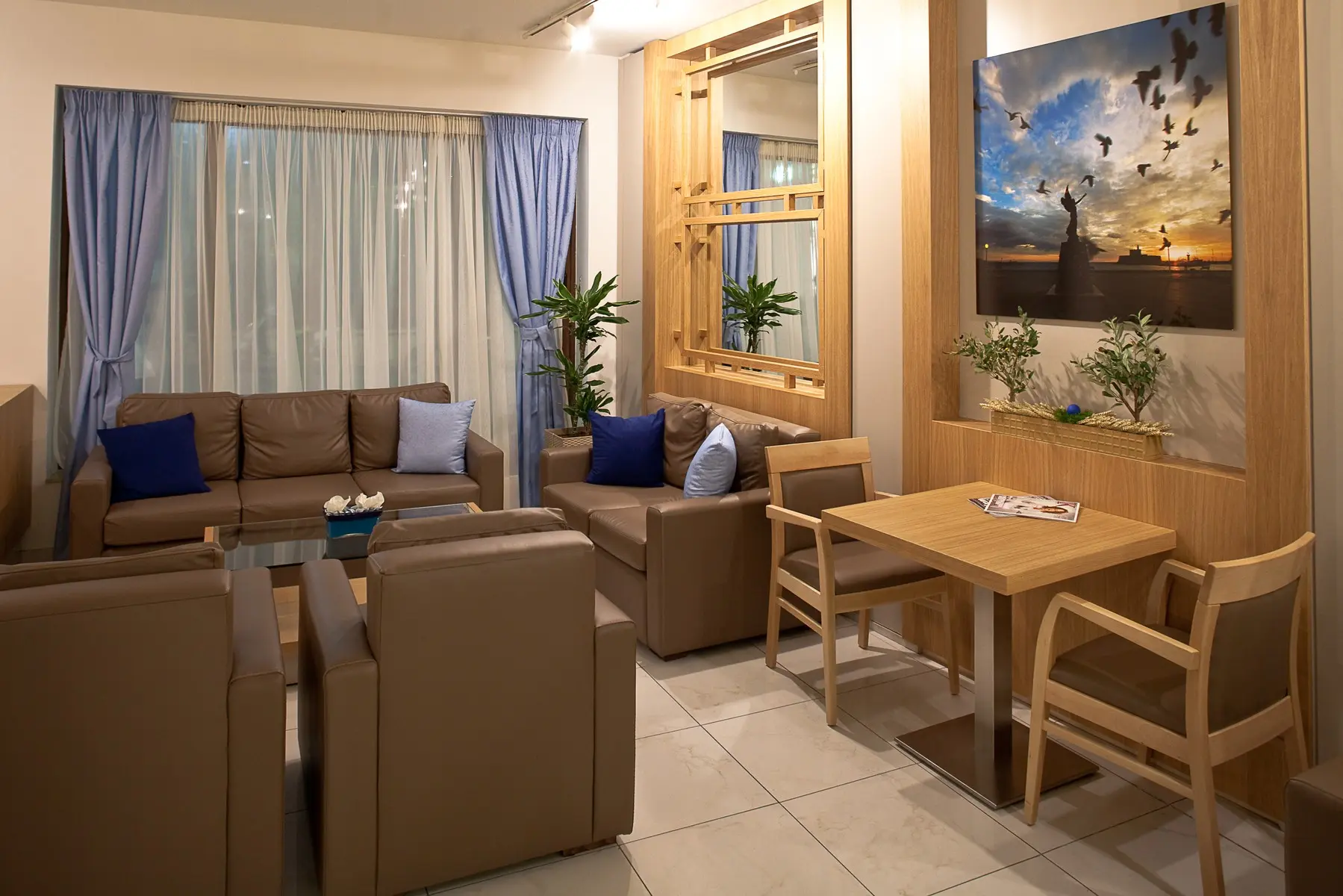 Lobby hotelu Hermes