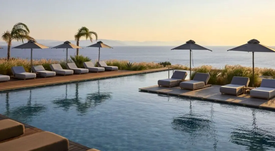 Basen w hotelu Koia All-Suite Wellbeing Resort