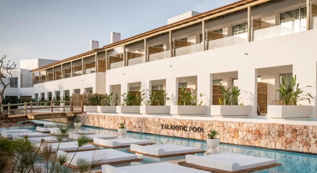 Basen w hotelu Lago Resort Menorca - Suites de Lago