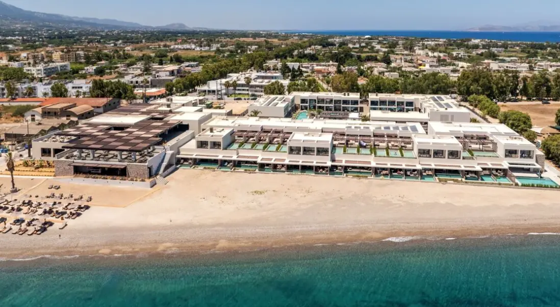 Plaża przy hotelu Mosay Kos All Suite Hotel
