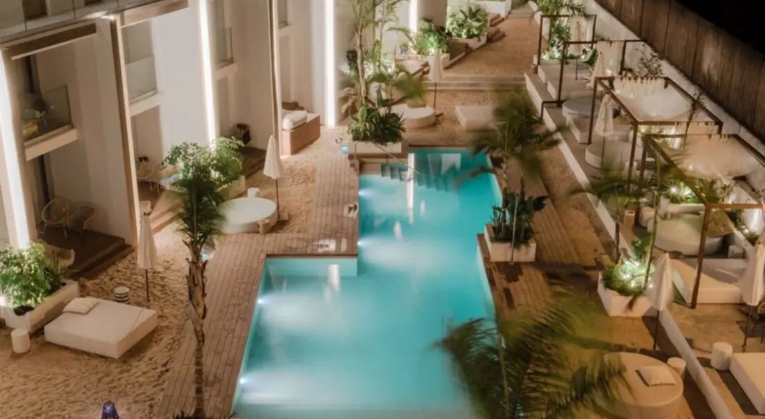 Basen w hotelu Nativo Hotel Ibiza