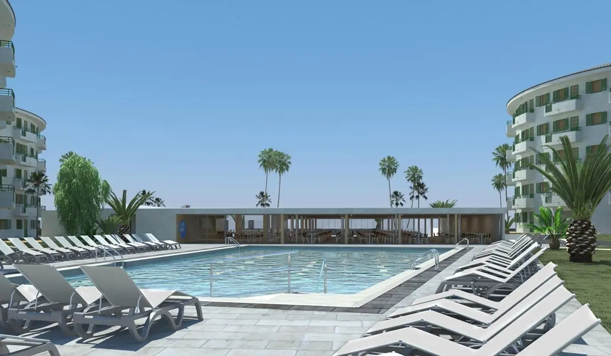 Basen w hotelu Palace Bonanza Playa