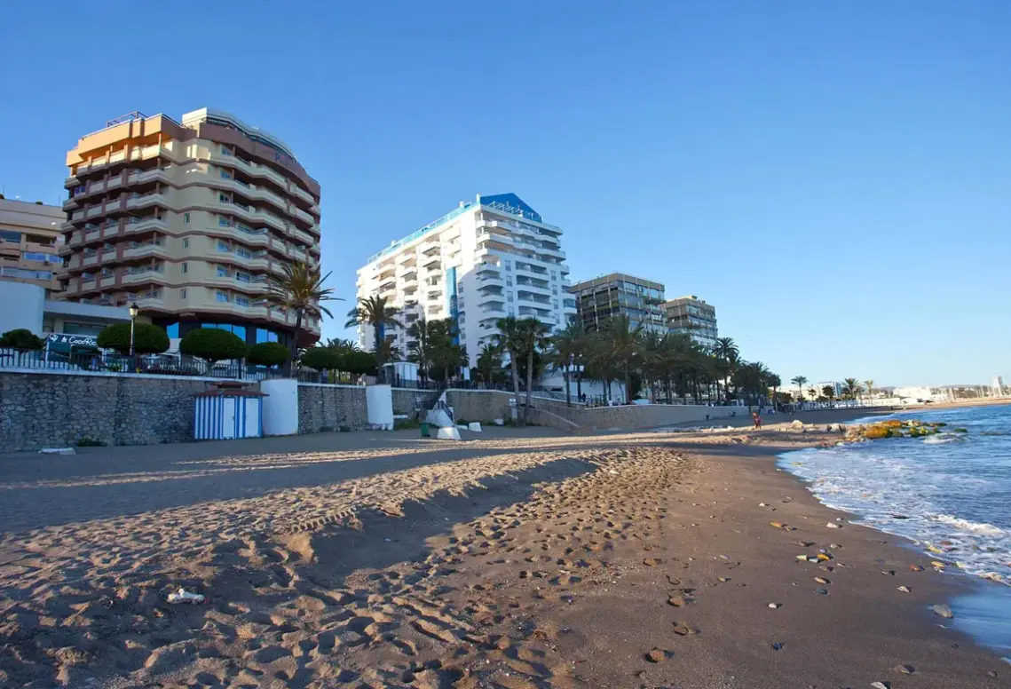 Plaża przy hotelu Princesa Playa