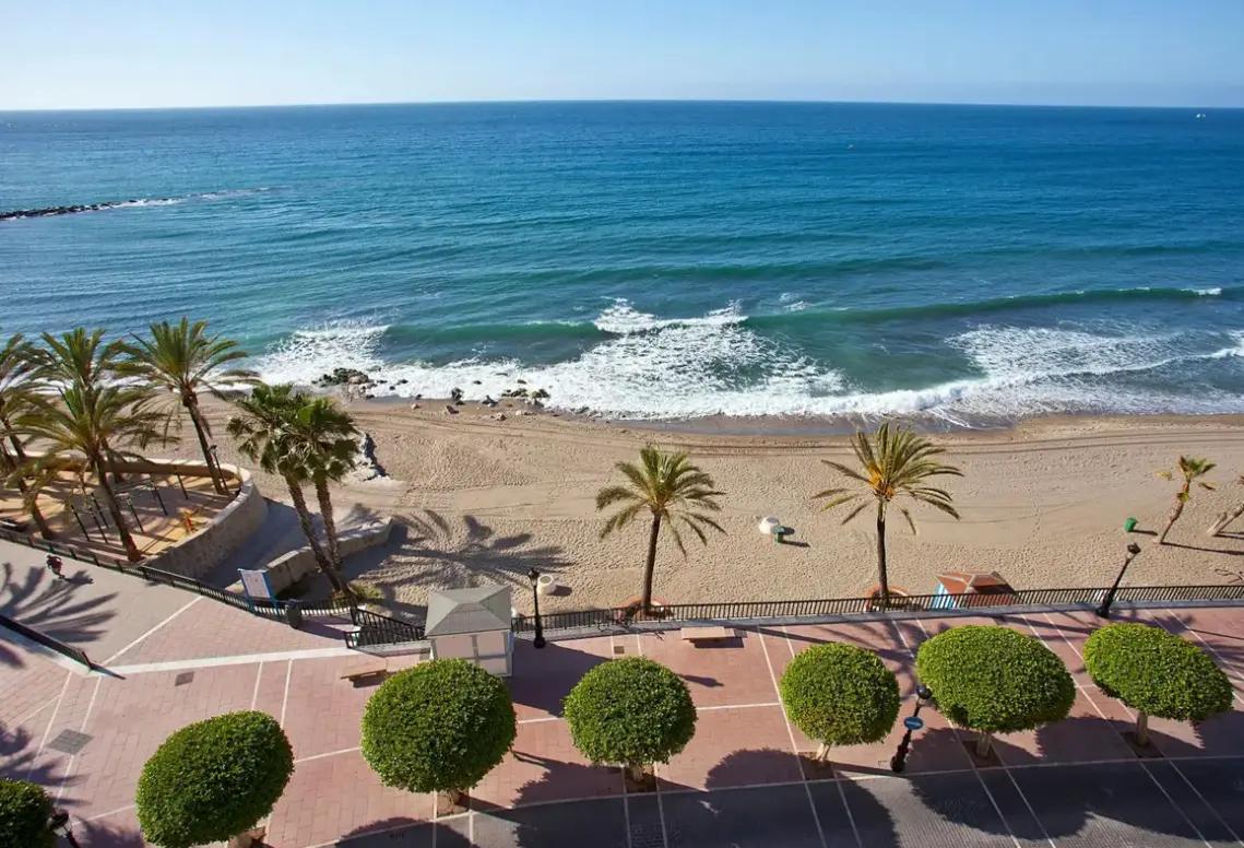 Plaża przy hotelu Princesa Playa