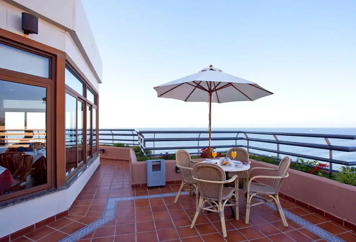 Widok z hotelu Princesa Playa