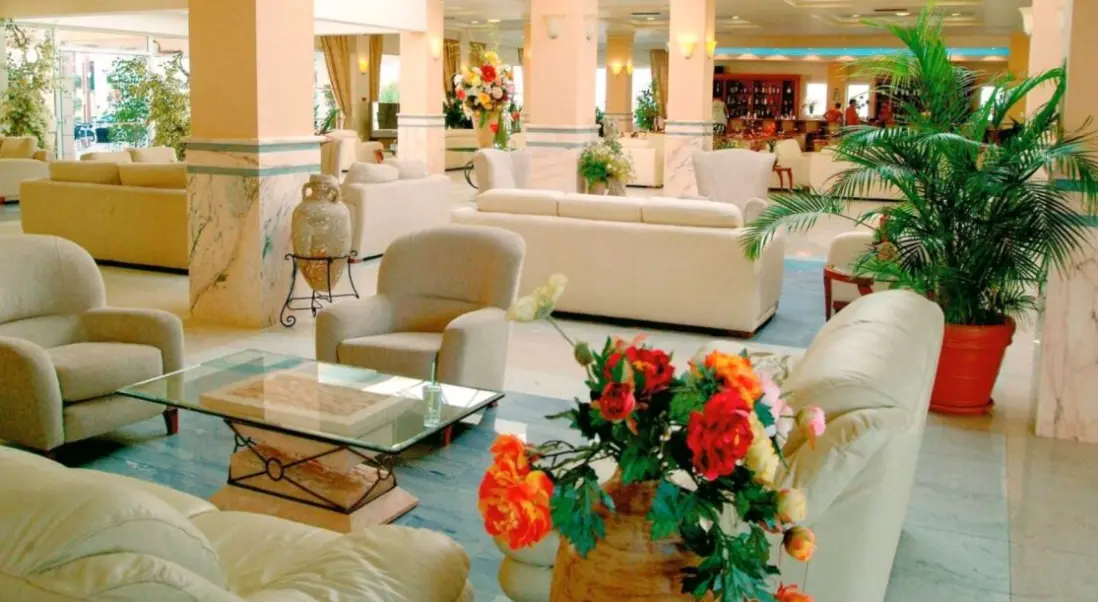 Lobby hotelu Zorbas Beach