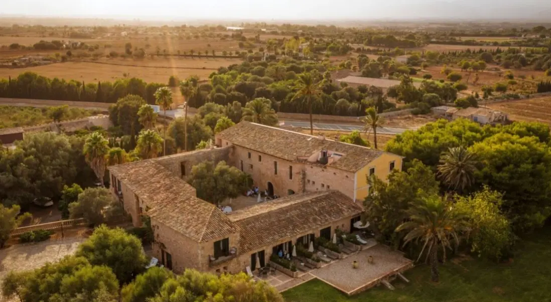 Widok z hotelu Casal Santa Eulalia