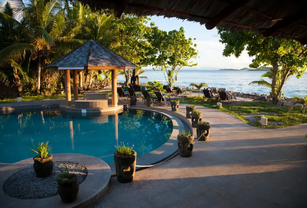 Basen w hotelu Castello Beach Hotel